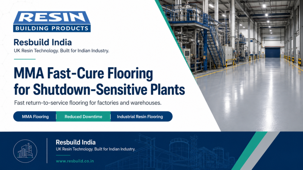 MMA Fast-Cure Flooring How Factories Can Reduce Shutdown Time